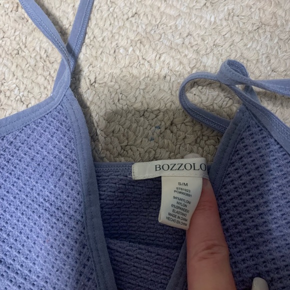 Blue bozollo tank top - Picture 3 of 3